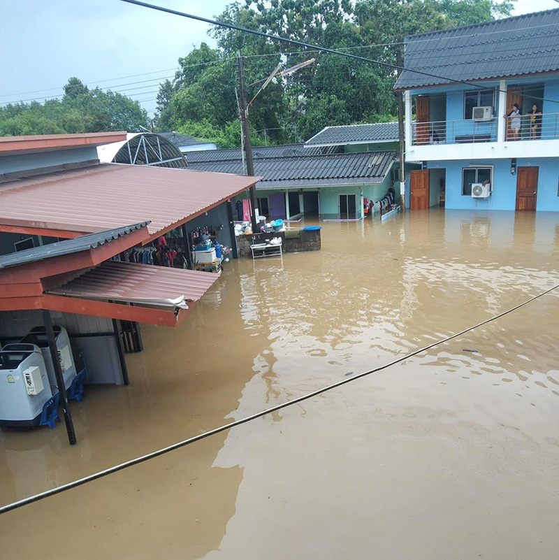 ระยองน้ำท่วม