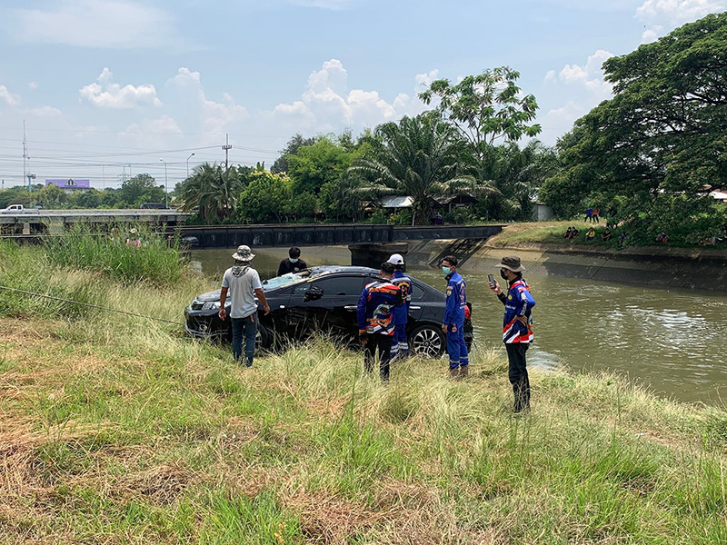 ไหว้ราหูออกมารถหาย เจอจมคลองต่างอำเภอ