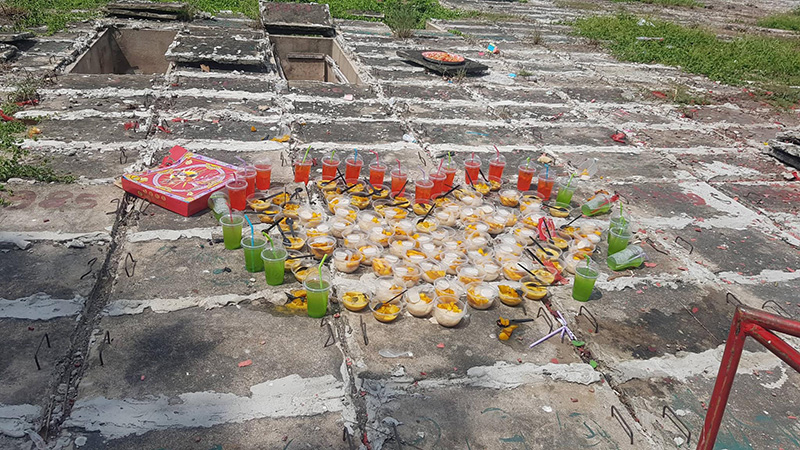 สาวเจอดีขนอาหารเลี้ยงผี ถ่ายรูปติดวิญญาณเด็ก