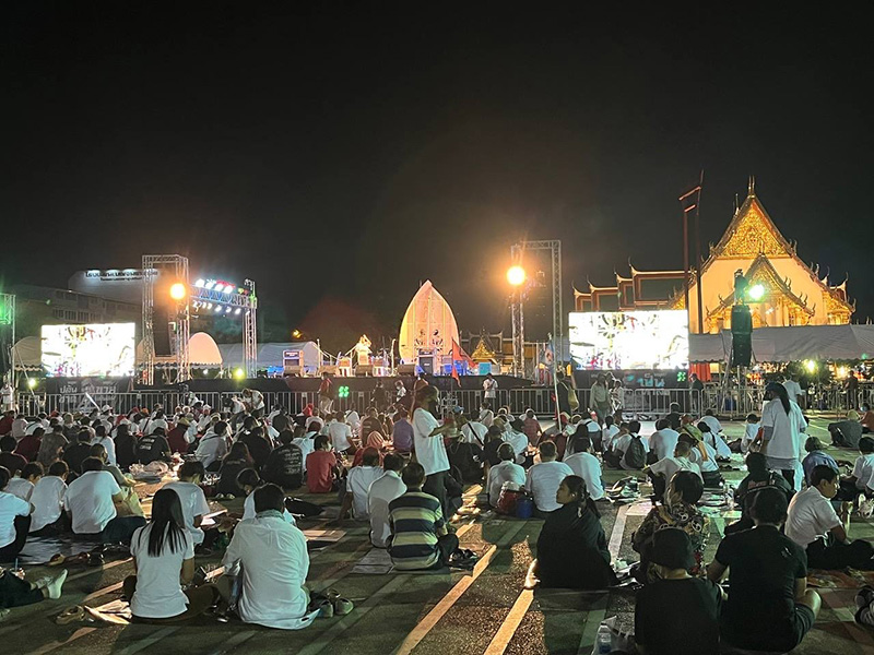 กลุ่มผู้ชุมนุมกระจายตัวหลายพื้นที่