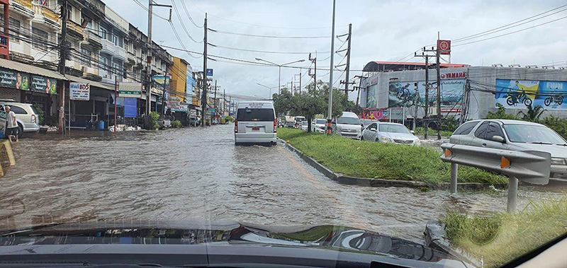 ระยองน้ำท่วม