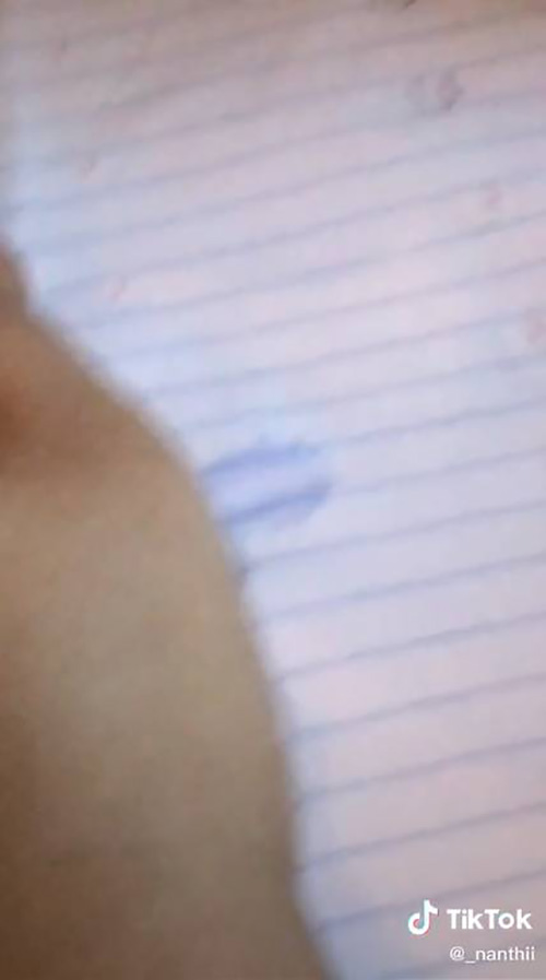 คลิป TikTok หนูน้อยอนุบาล 1 ทำการบ้าน