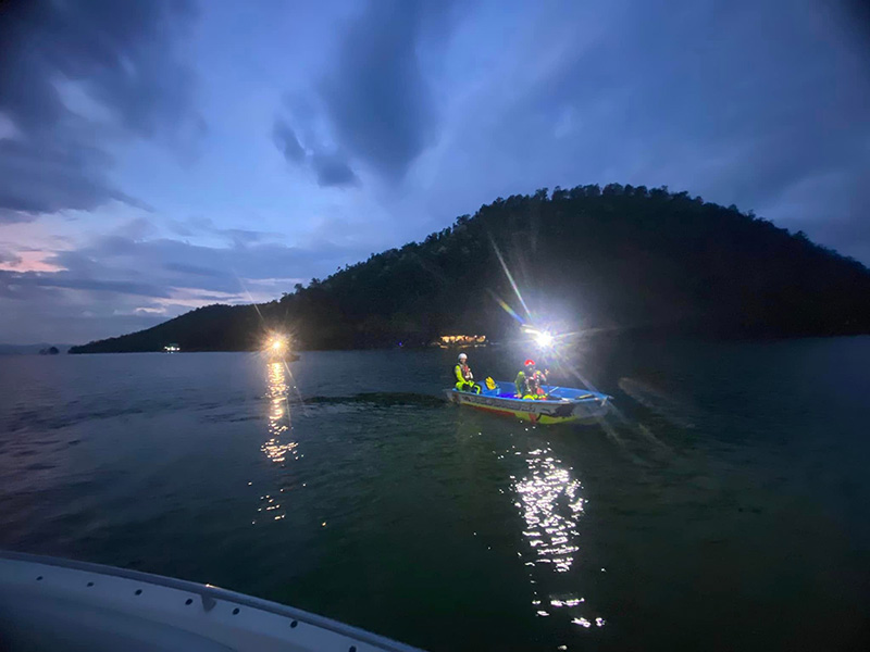 จนท. ใช้เครื่อง Side Scan Sonar กู้ร่าง น้องมาวิน 