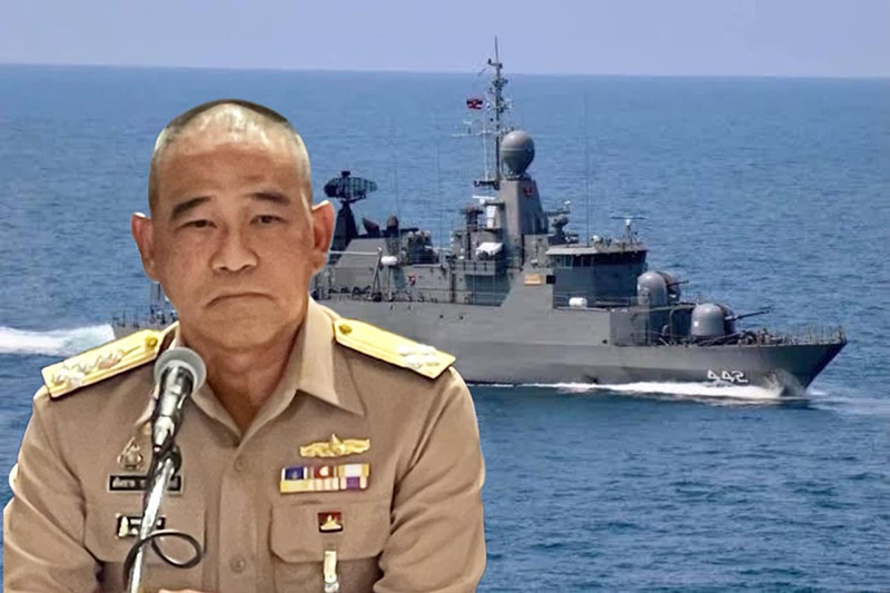 ผบ.ทร. ไล่ไทม์ไลน์เหตุเรือหลวงสุโขทัยอับปาง 