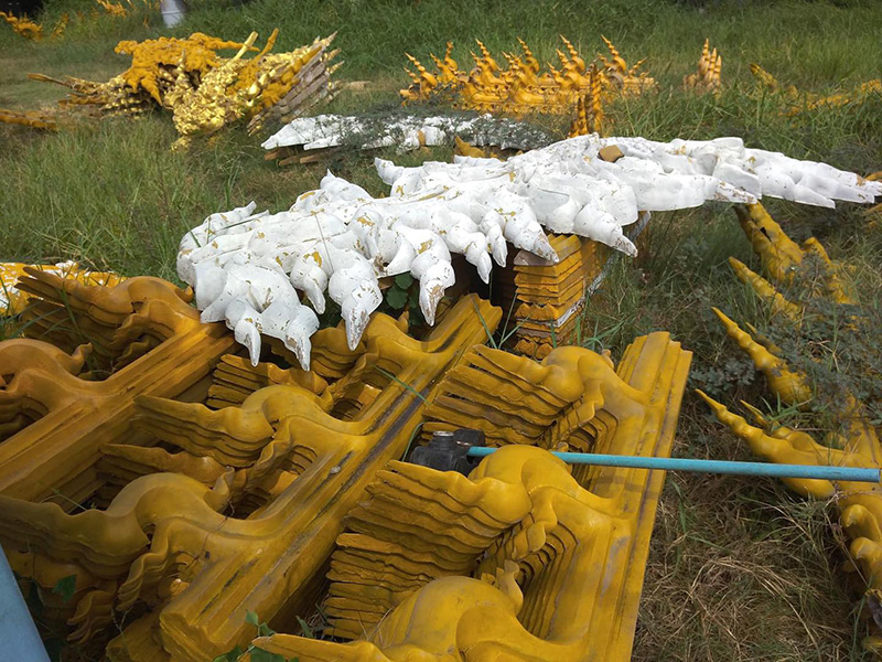 แฉภาพ ซุ้มเฉลิมพระเกียรติ 35 ล้าน