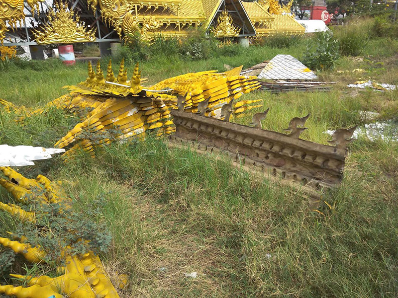 แฉภาพ ซุ้มเฉลิมพระเกียรติ 35 ล้าน