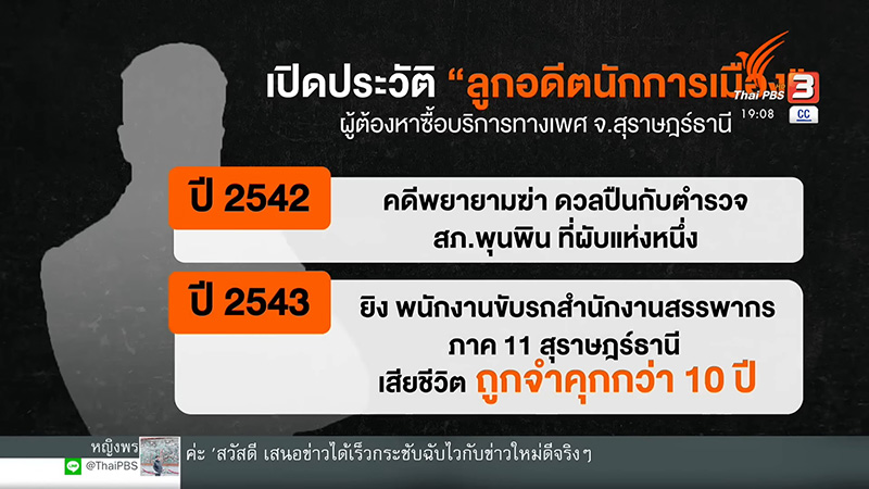 เปิดชื่อลูกชายอดีตนักการเมือง