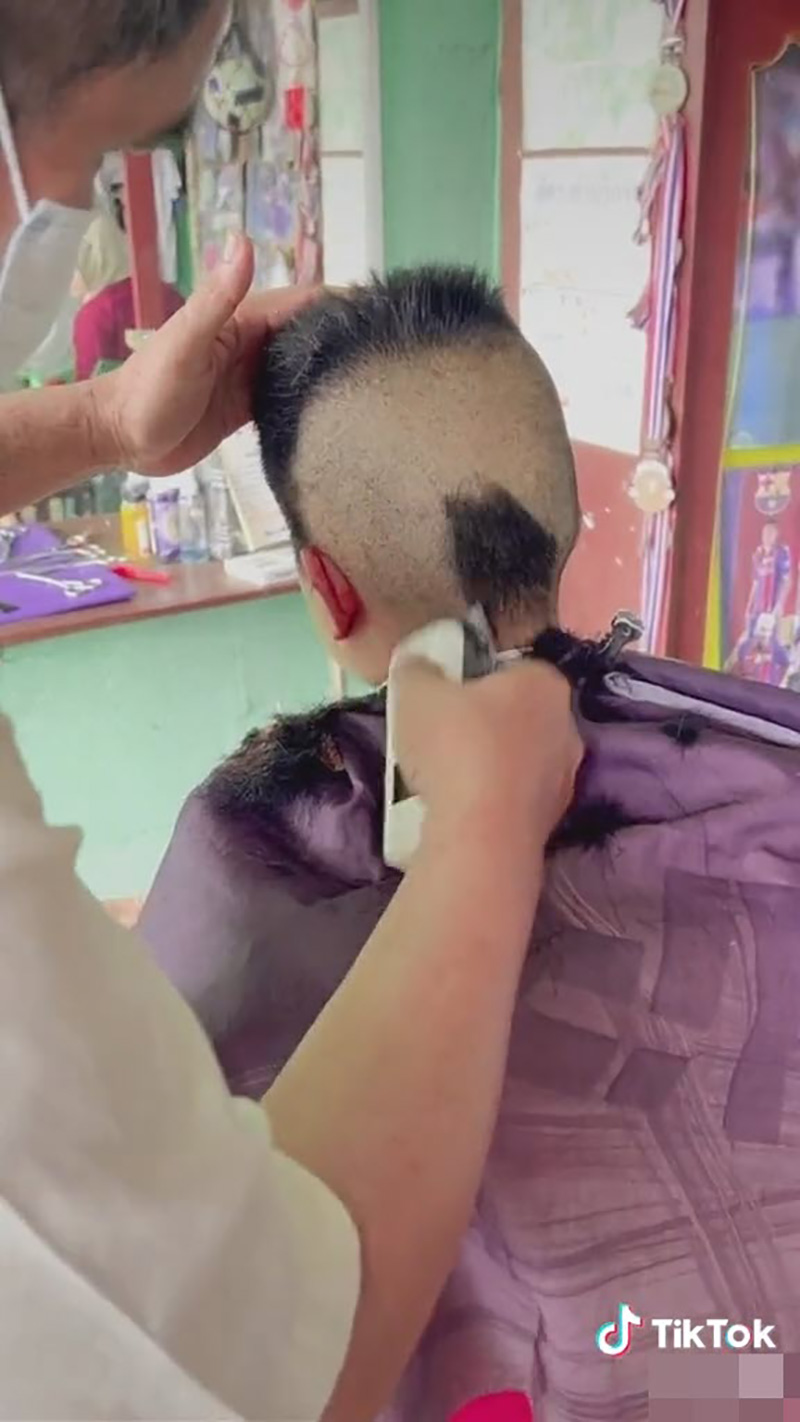 ครูสาวดาว TikTok อัดคลิปพานักเรียนไปตัดผม