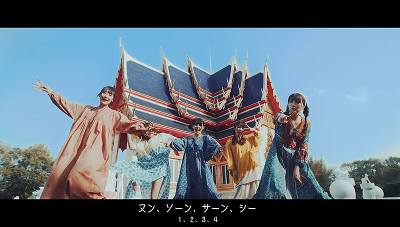 วงไอดอลญี่ปุ่น ร้องเพลงโปรโมตเที่ยวไทย