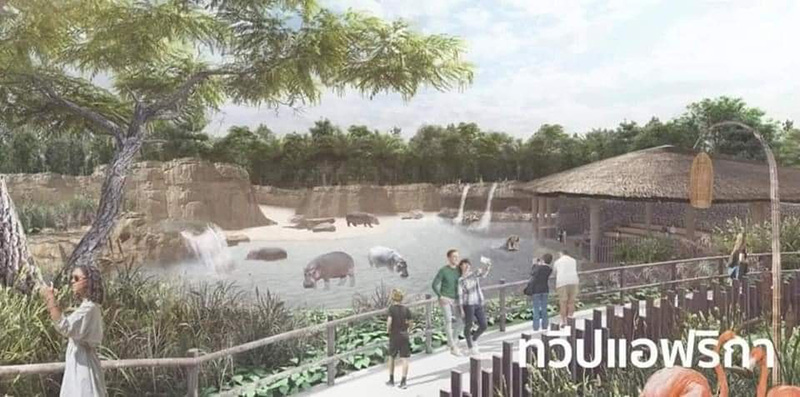 เปิดแบบจำลองสวนสัตว์เขาดินแห่งใหม่
