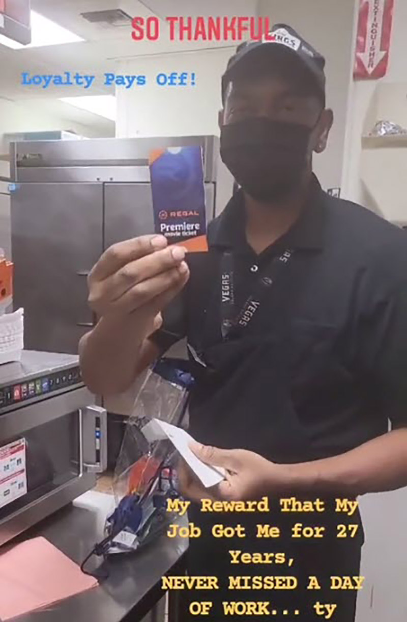 พนง. รีวิวของขวัญ บริษัทตอบแทนทำงาน 27 ปี 