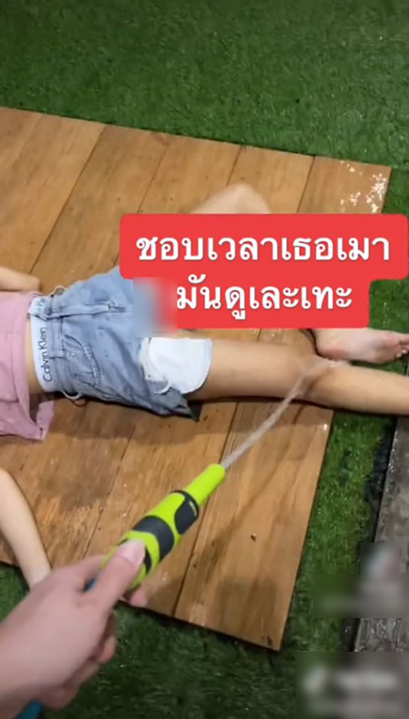 ถ่ายคลิปแฟนเมาขี้แตก 