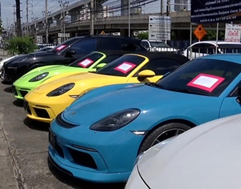 ดีเอสไอ ยึดรถหรู 26 คัน