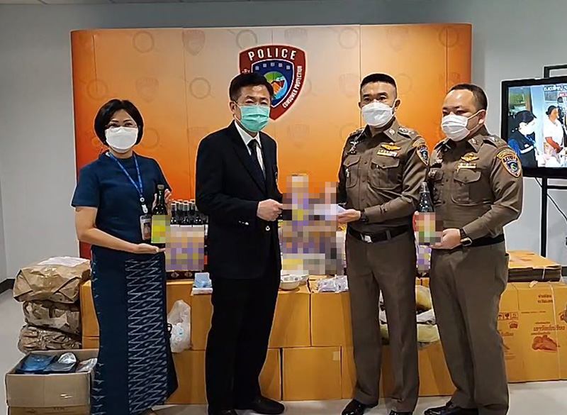 ทลายขบวนการ ผลิตน้ำสมุนไพรเถื่อน