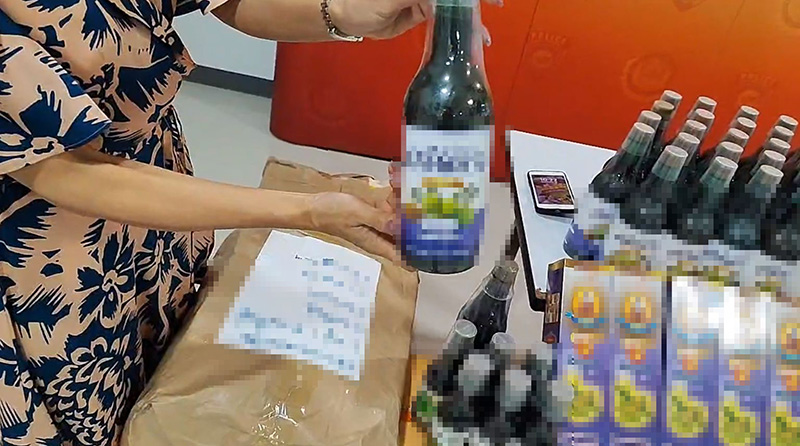 ทลายขบวนการ ผลิตน้ำสมุนไพรเถื่อน