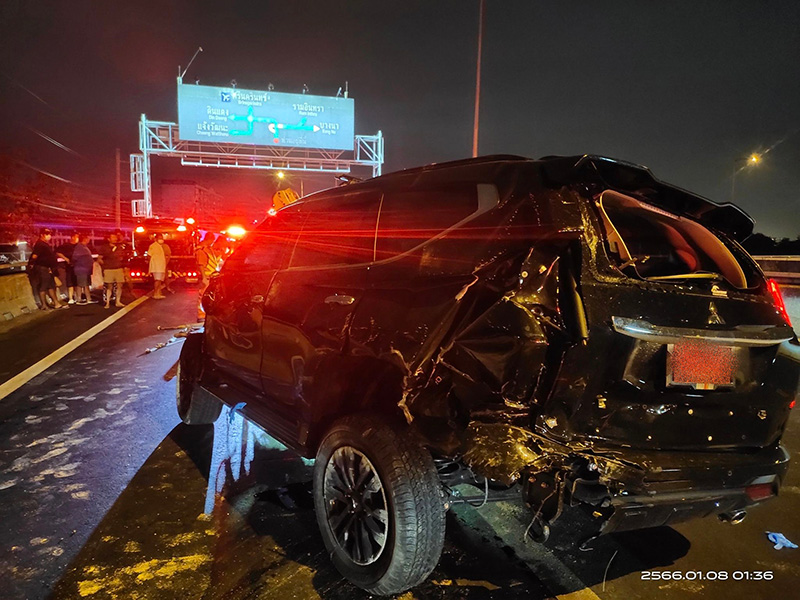 รถปาเจโร ลั่นต้องซื้อคันใหม่ชดใช้ ไม่งั้นเจอกันโหนกระแส