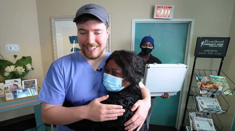 MrBeast ยูทูบเบอร์ ช่วยคนตาบอด 1000 คนทั่วโลก 