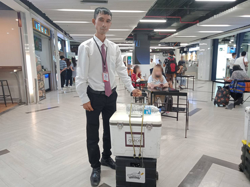 มิจฉาชีพฉกเงินคนพิการ ขายคุกกี้พระพรตามบีทีเอส