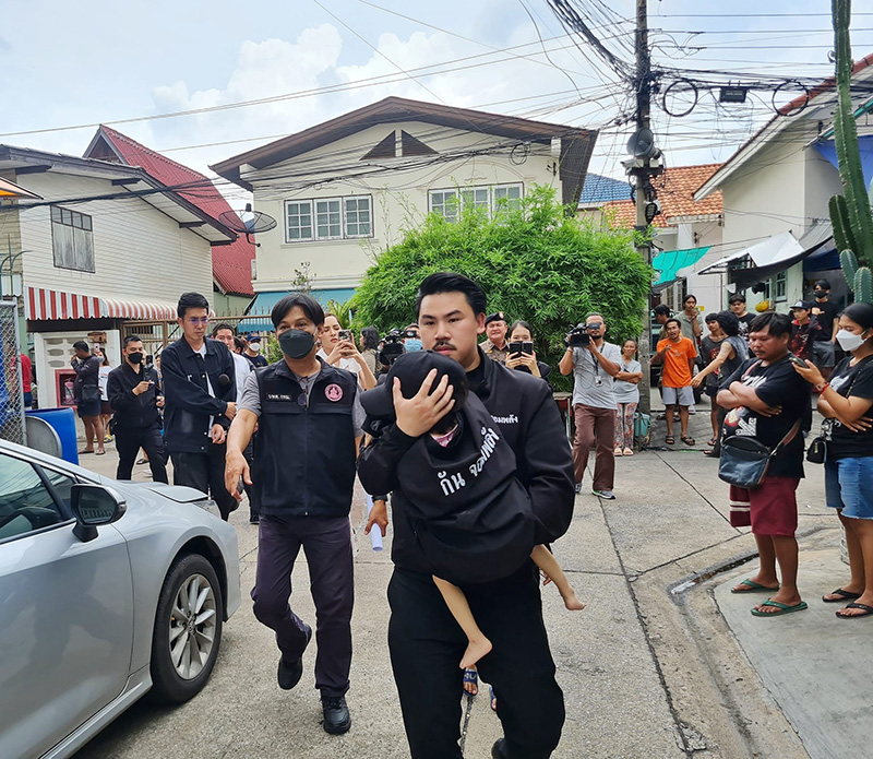 กัน จอมพลัง บุกช่วยเด็ก