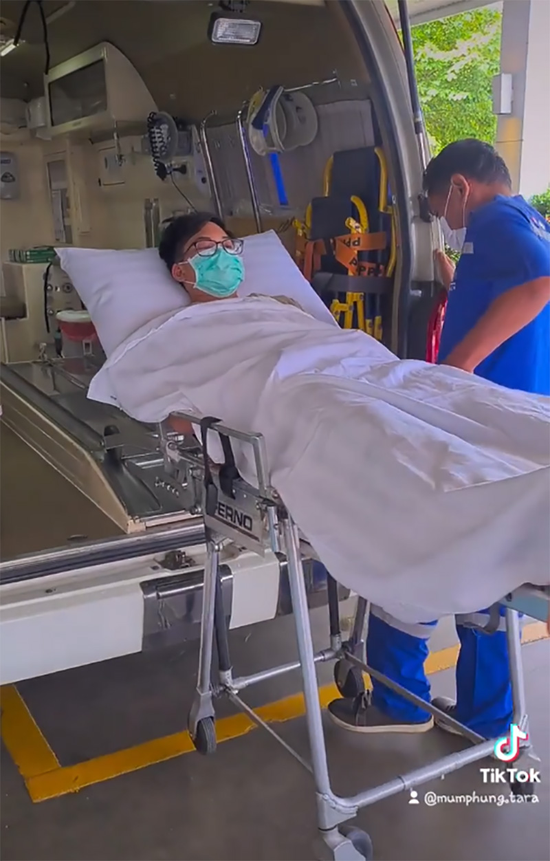 นับถือใจ หนุ่มป่วยหนักเข้า ICU ขอหมอไปเลือกตั้ง 