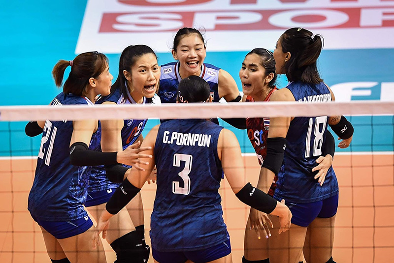 นักตบสาวไทย