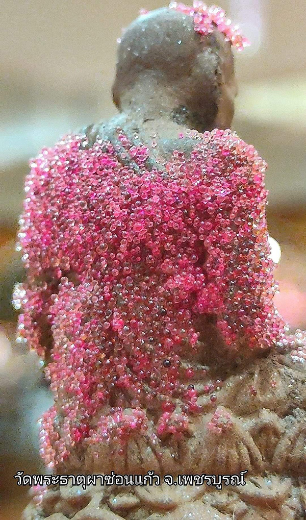 พระธาตุสีชมพู เสด็จองค์หลวงปู่ดู่ 