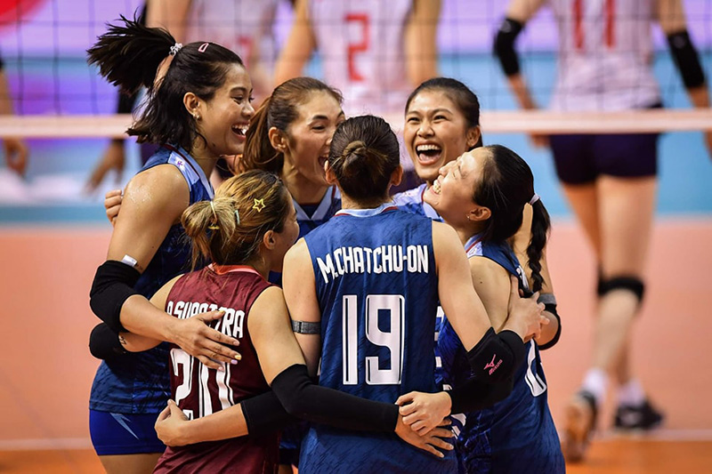 นักตบสาวไทย