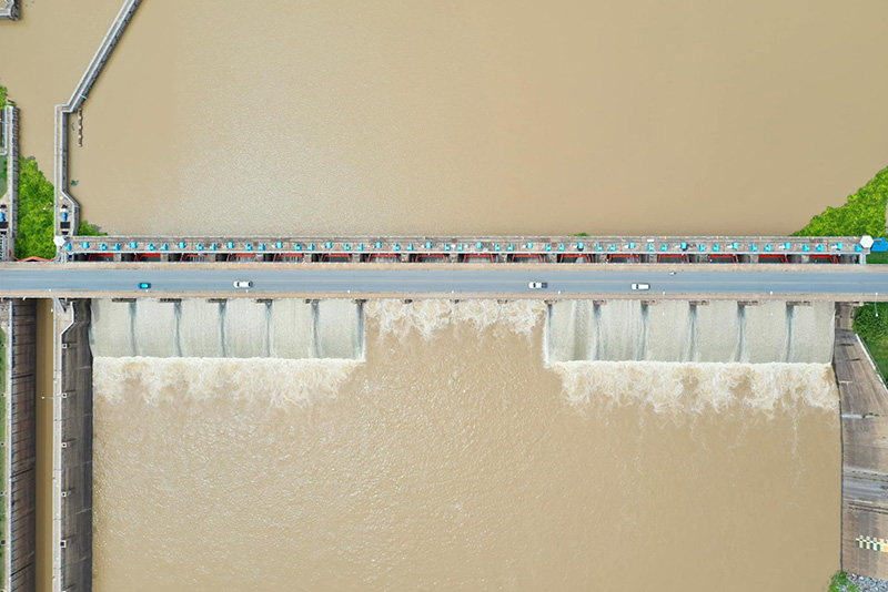 เขื่อนเจ้าพระยา เร่งระบายน้ำ