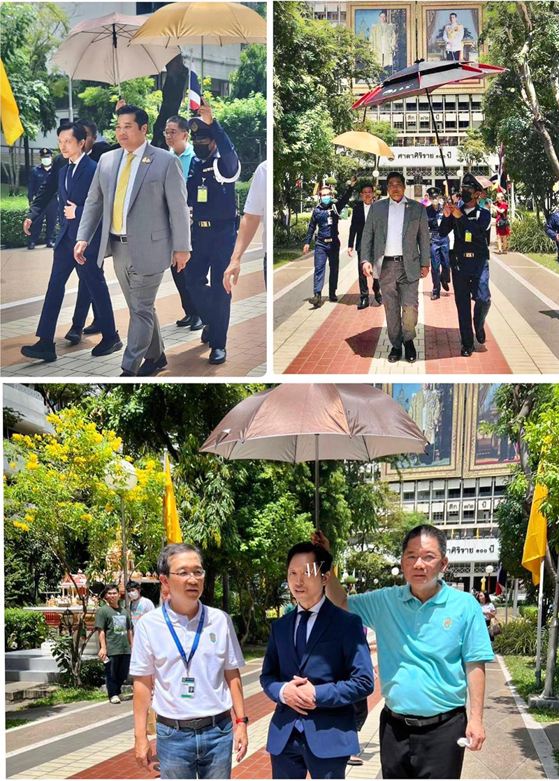 ท่านอ่อง นพ จักรีวัชร กลับไทย