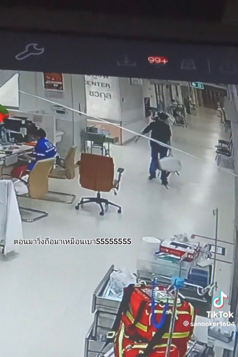 พลังฮีโร่ แบกเครื่องปั๊มหัวใจวิ่งไปอย่างไว เพื่อคนไข้