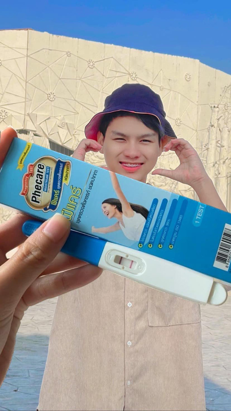 น้องเวฟ พี่พร คู่รักต่างวัย ตั้งท้องลูกแฝดแล้ว