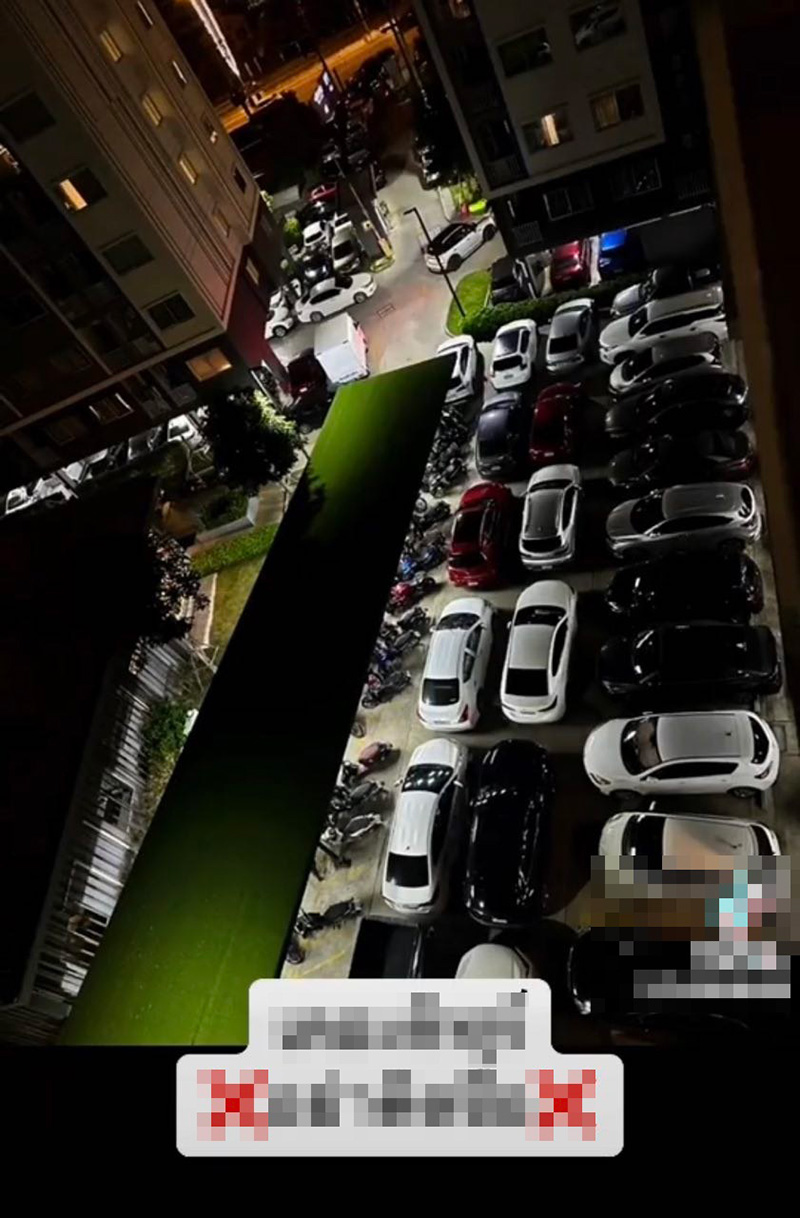 ลานจอดรถกลายเป็นสุสาน