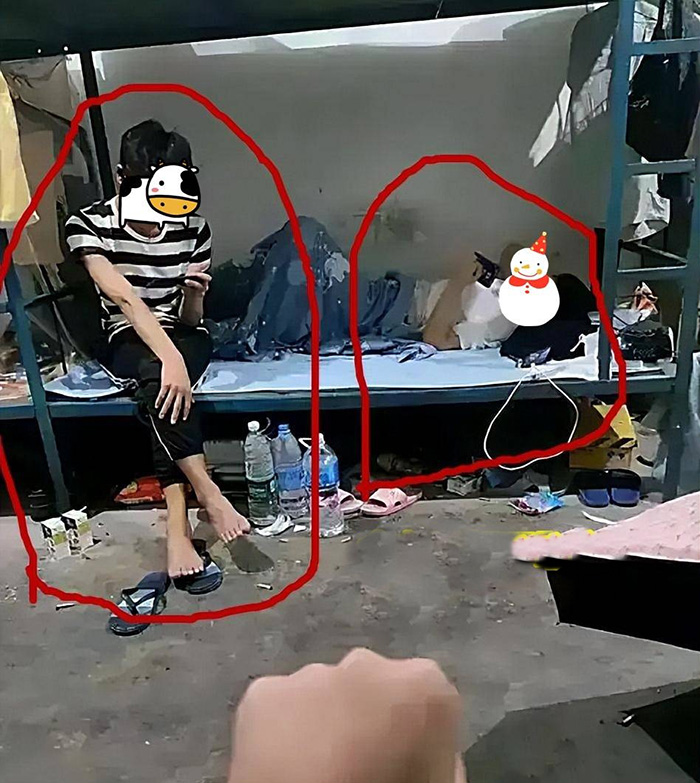 หนุ่มพาแฟนสาวมาอยู่หอพักรวม