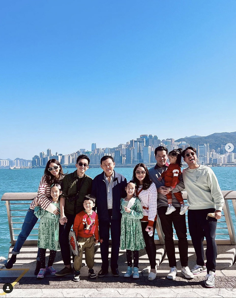 ลูกหลานของ ทักษิณ ชินวัตร 