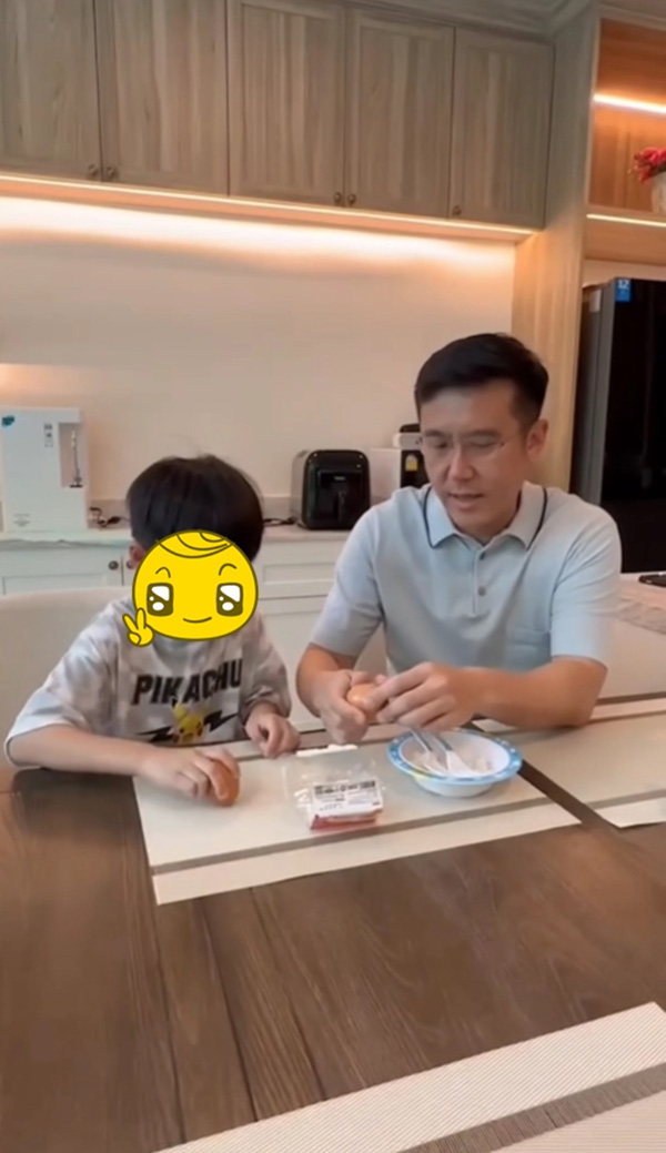 ชัยวุฒิ Saveไข่ต้ม ตอกดราม่า โพสต์คลิปสอนลูกชายกินไข่ต้ม