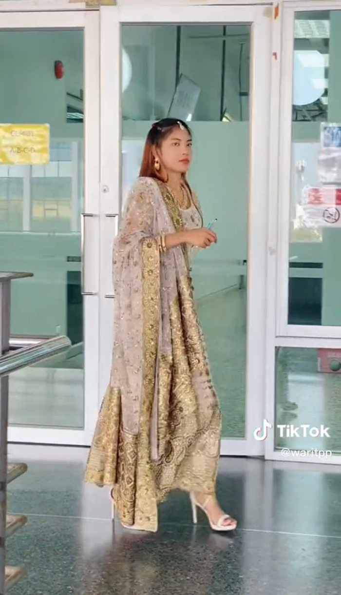 เมื่ออาจารย์ให้ใส่ชุดอะไรมาสอบก็ได้ นิสิตปี 4 