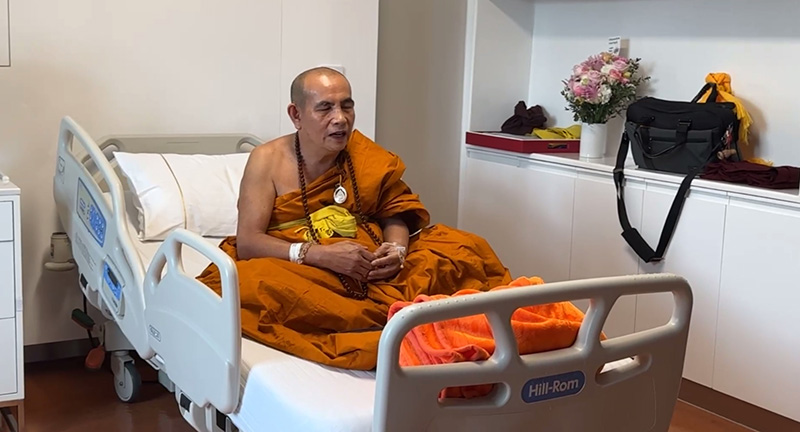 เปิดสาเหตุ ครูบาบุญชุ่ม อาพาธกะทันหัน