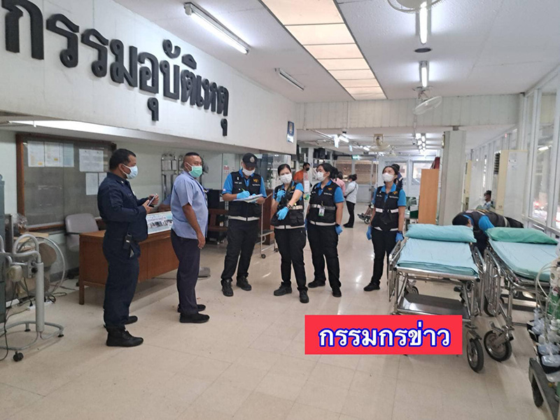รวบหนุ่มยิงปืนขึ้นฟ้างานบวช กระสุนตกใส่ห้องฉุกเฉิน รพ.ศิริราช 