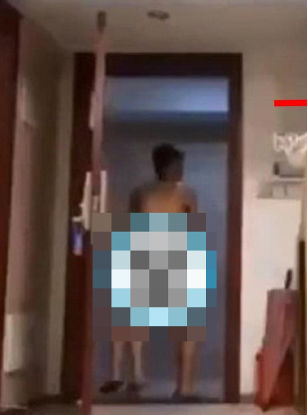 คู่รักเล่นแผลง ออกไปแซ่บตรงโถงทางเดิน