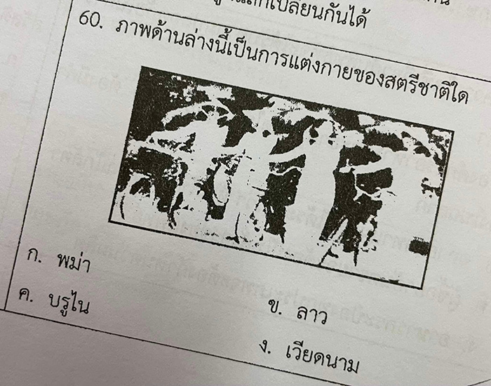 ข้อสอบวัดใจ นี่คือการแต่งกายของประเทศใด