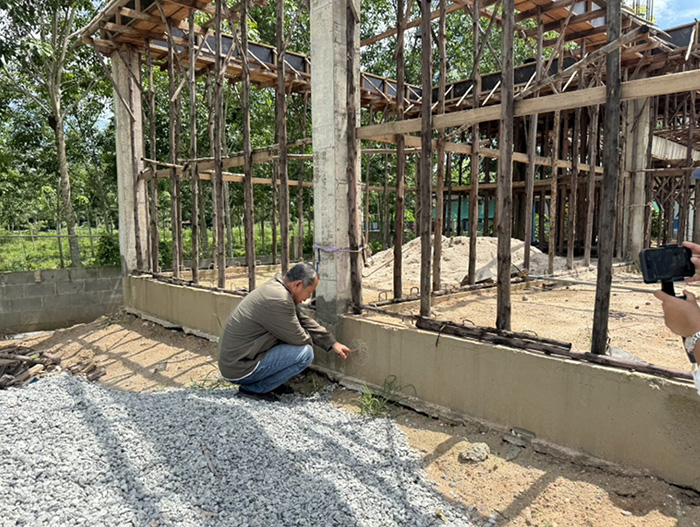 ลุงเดือดทุบบ้าน 4 ล้านเจอใช้วัสดุไม่ตรงสเปก