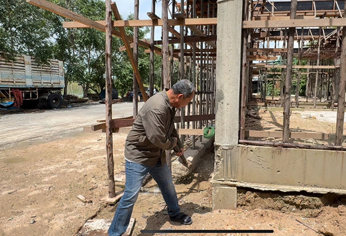 ลุงเดือดทุบบ้าน 4 ล้านเจอใช้วัสดุไม่ตรงสเปก