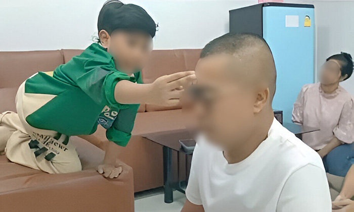 แชร์ว่อน คลิปเด็ก 8 ขวบ เชื่อมจิตให้พี่ตำรวจ