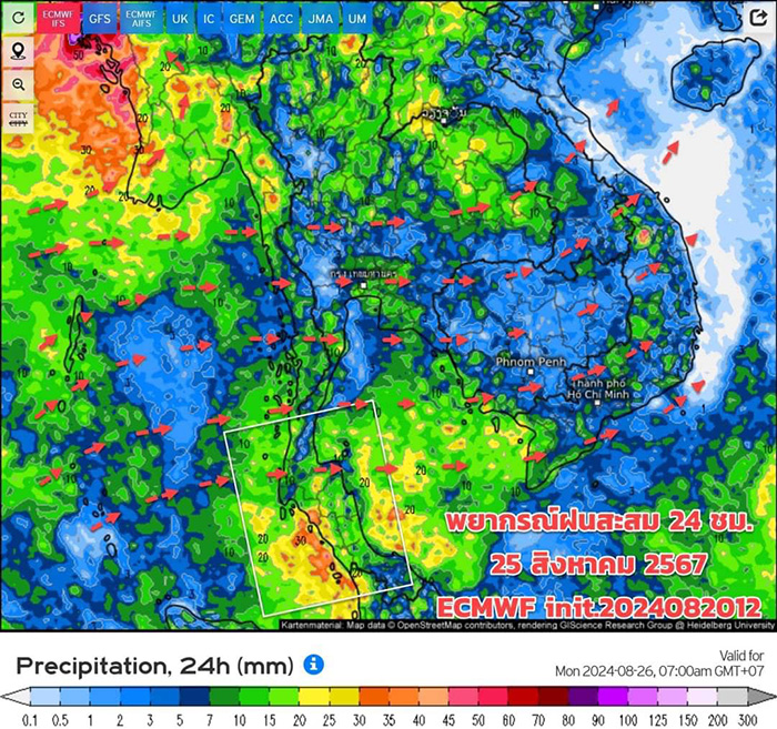 มรสุมฝนตก