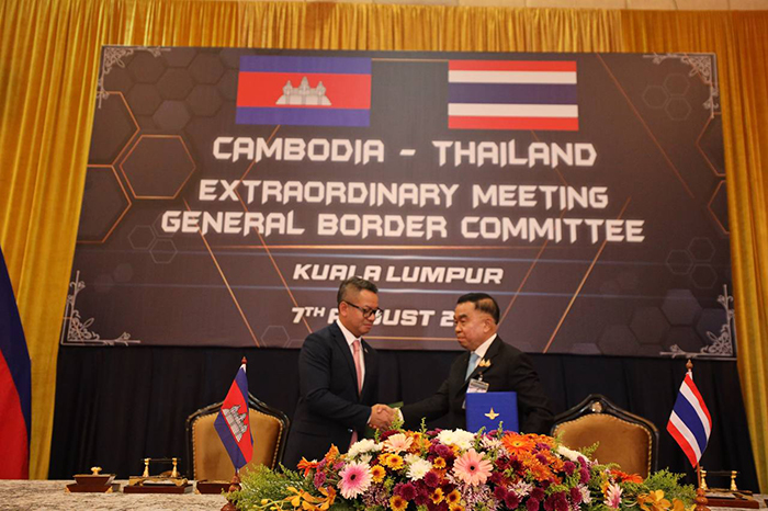 เปิด 13 ข้อตกลงผลการประชุม GBC ไทย กัมพูชา 