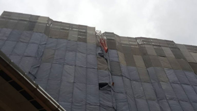 เครนร่วง