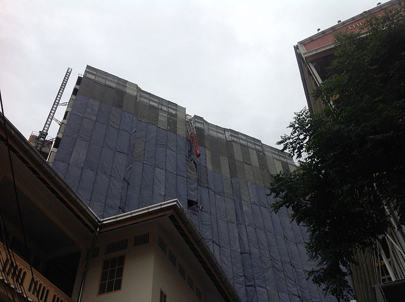 เครนร่วง