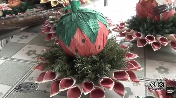 กระทงตัวการ์ตูน