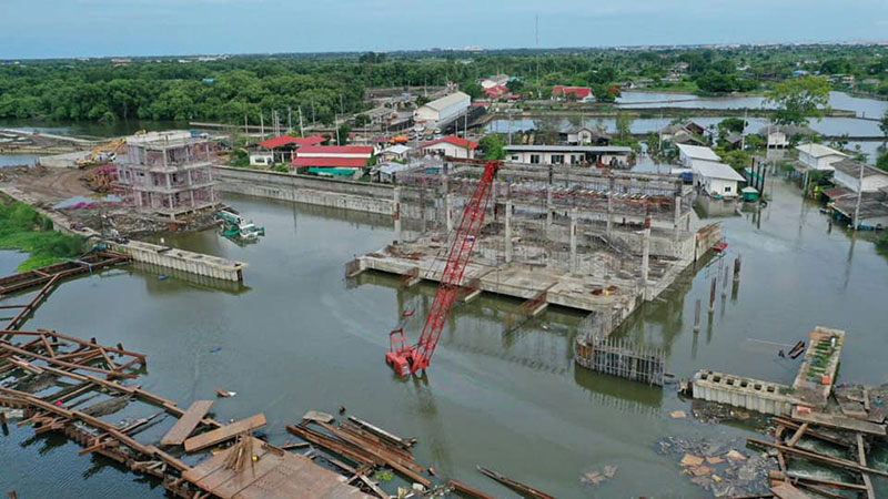 น้ำท่วมคลองด่าน