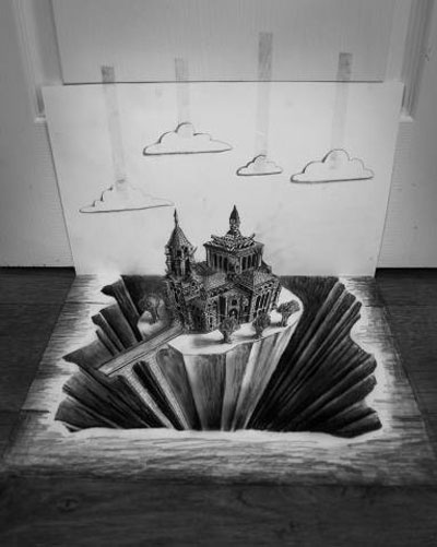 ภาพวาด 3 มิติสุดล้ำ 